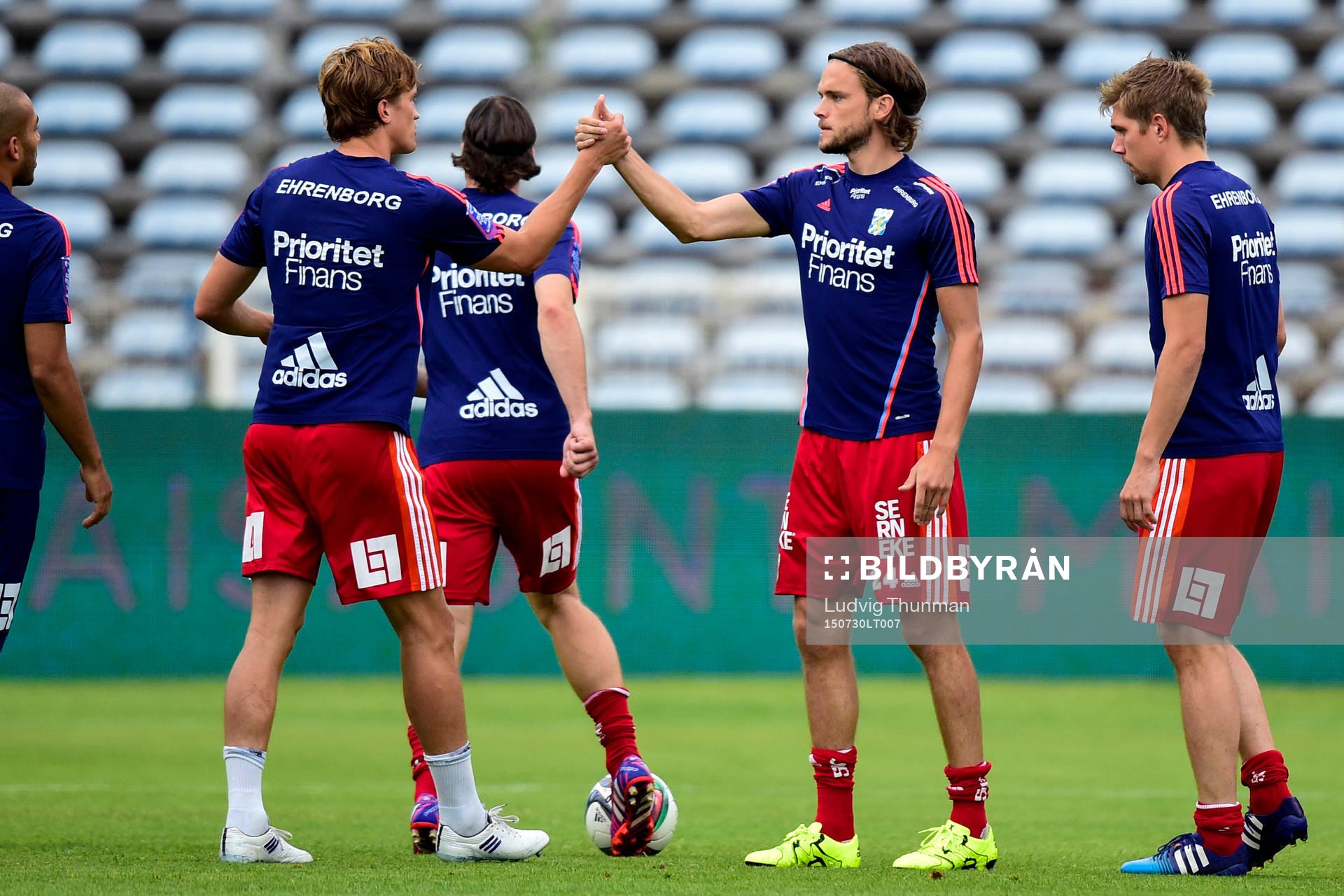 IFK Göteborgs Thomas Rogne och Tom Pettersson