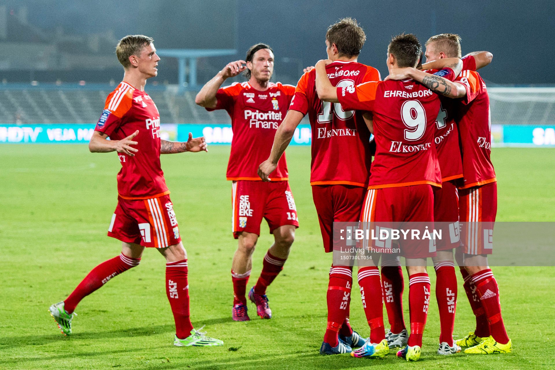 IFK Göteborgs Haitam Aleesami firas av lagkamraterna