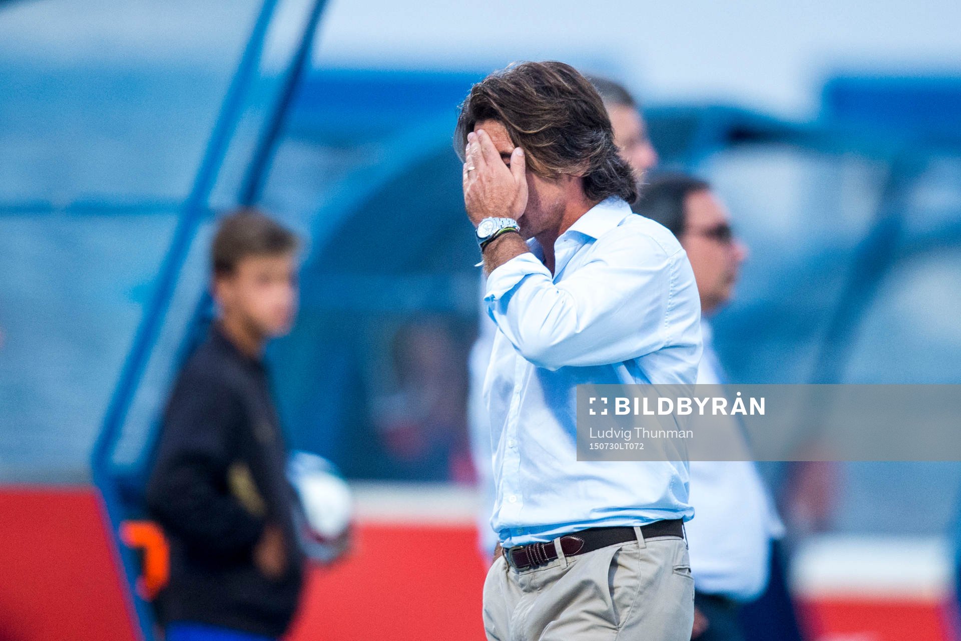 Belenenses tränare Ricardo Sá Pinto deppar