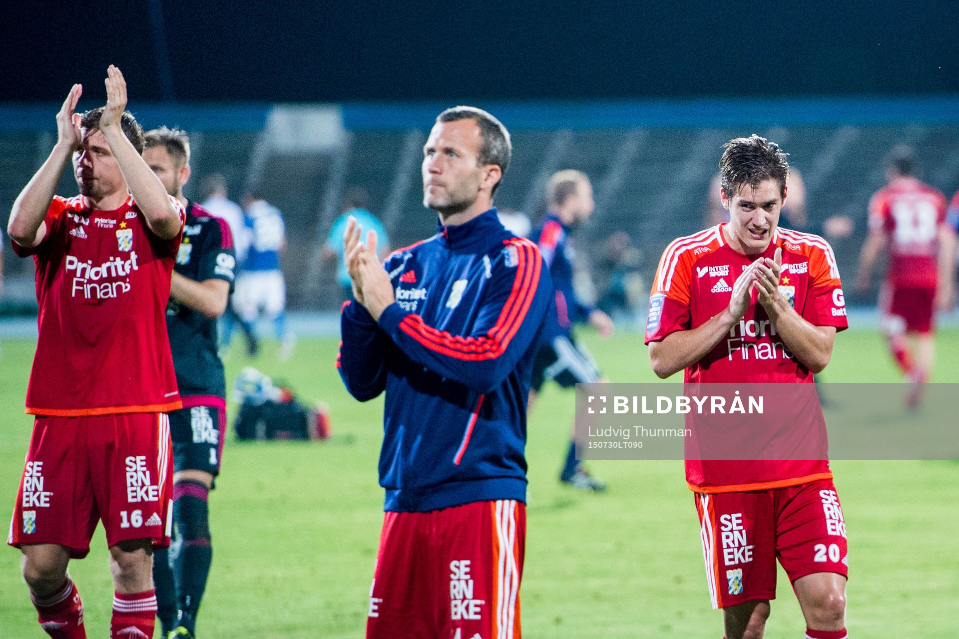 IFK Göteborgs Mikael Boman, Hjalmar Jonsson och Victor