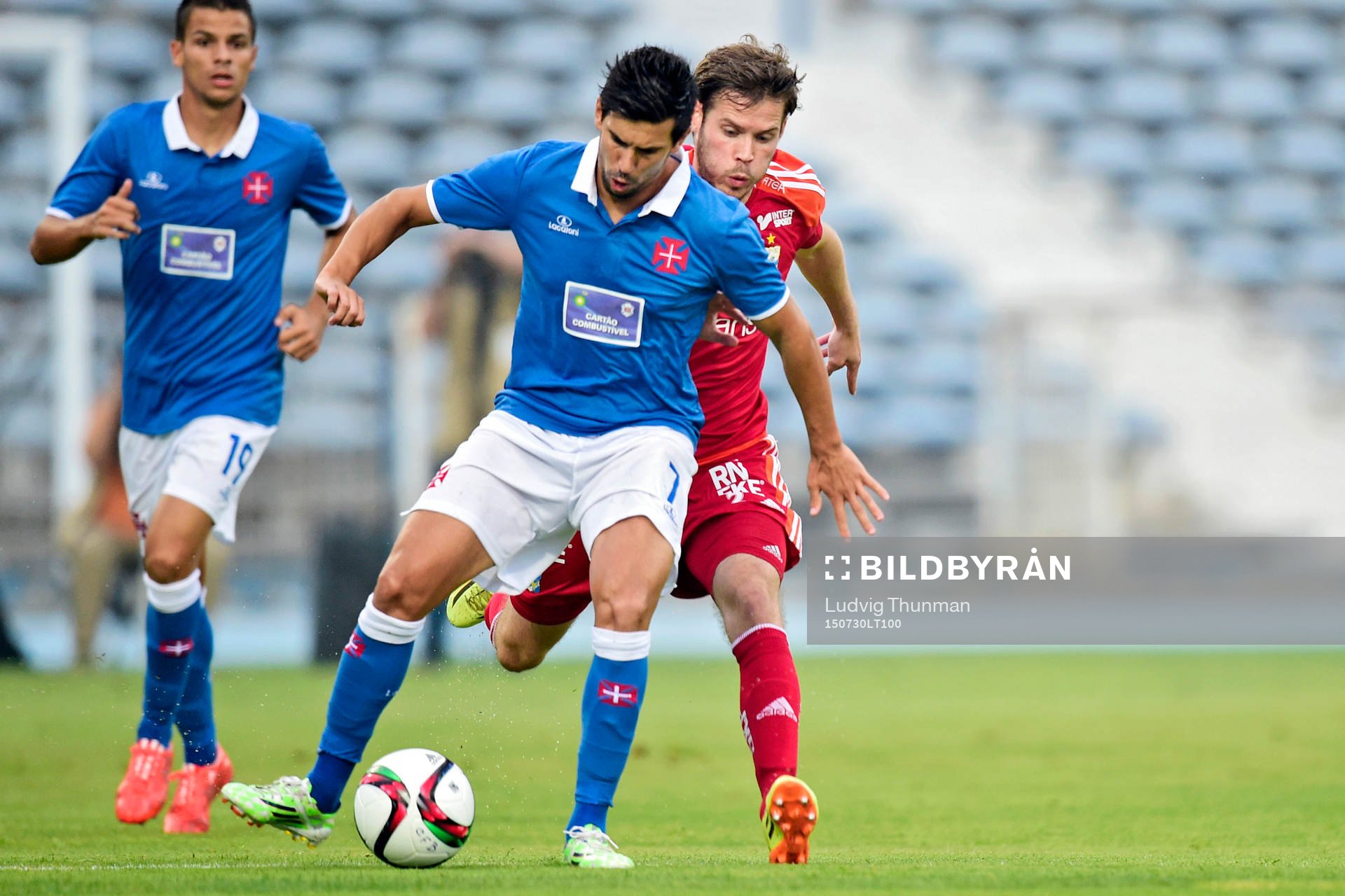 Belenenses Rosa och IFK Göteborgs Emil Salomonsson
