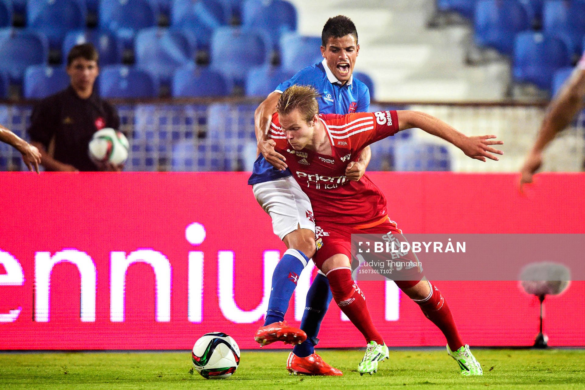IFK Göteborgs Gustav Engvall och Belenenses André Geraldes