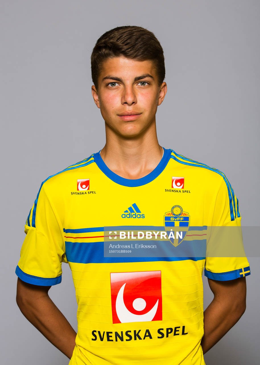Melvin Mårtensson Almevid i P15/00-landslaget