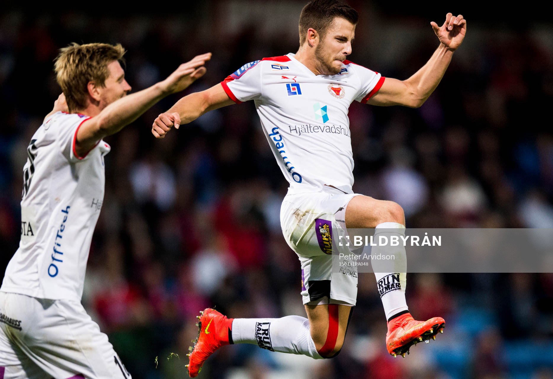 Kalmars Filip Sachpekidis jublar