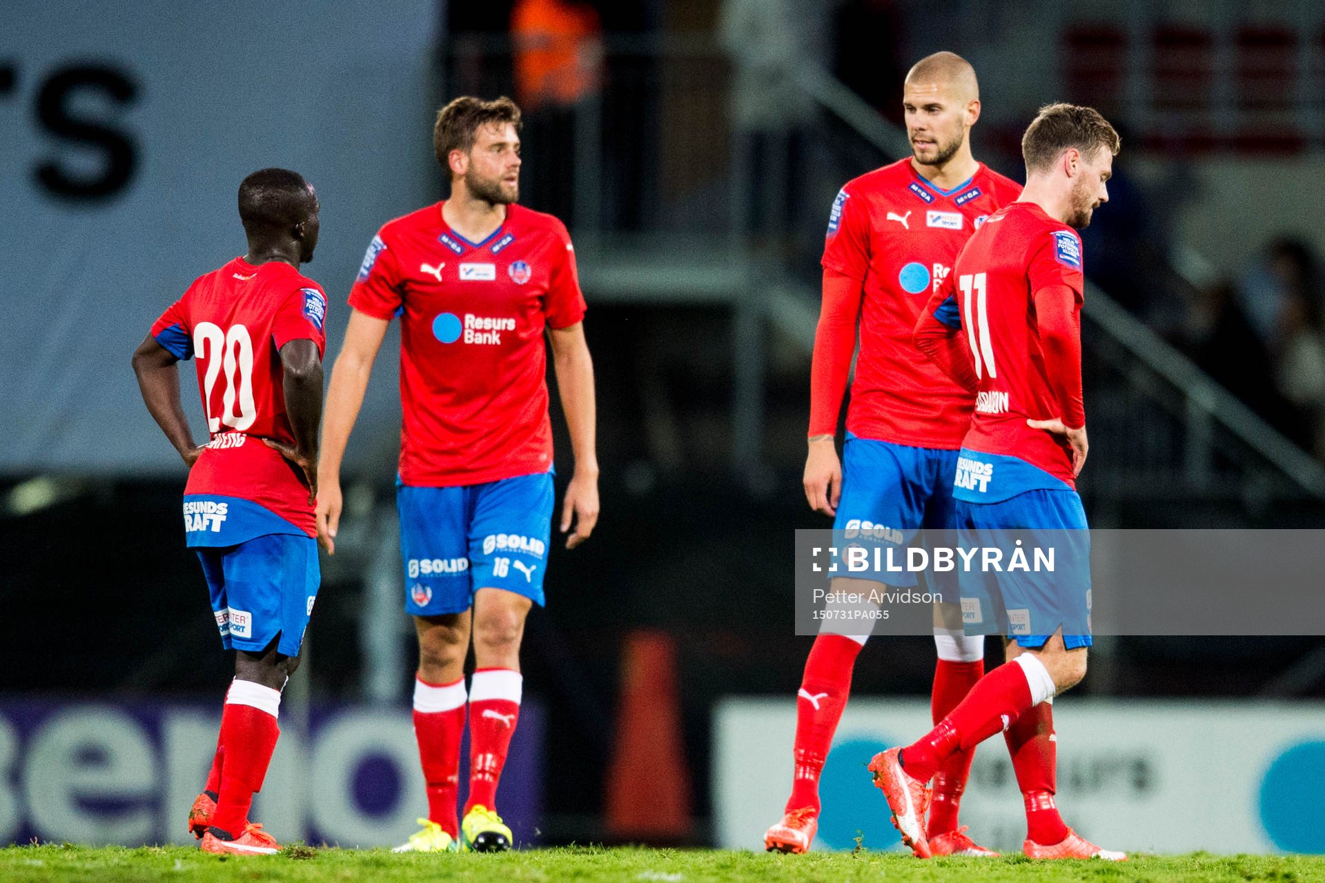 Helsingborgs Emmanuel Boateng, Mikael Dahlberg, Robin