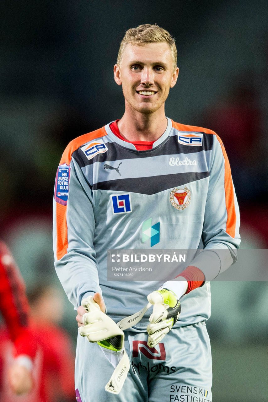 Kalmars målvakt Lars Cramer