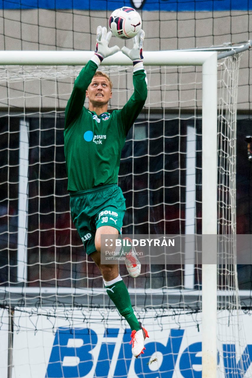 Helsingborgs målvakt Pär Hansson