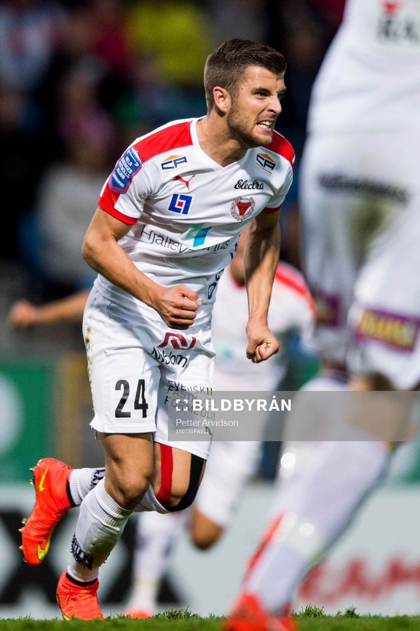 Kalmars Filip Sachpekidis jublar