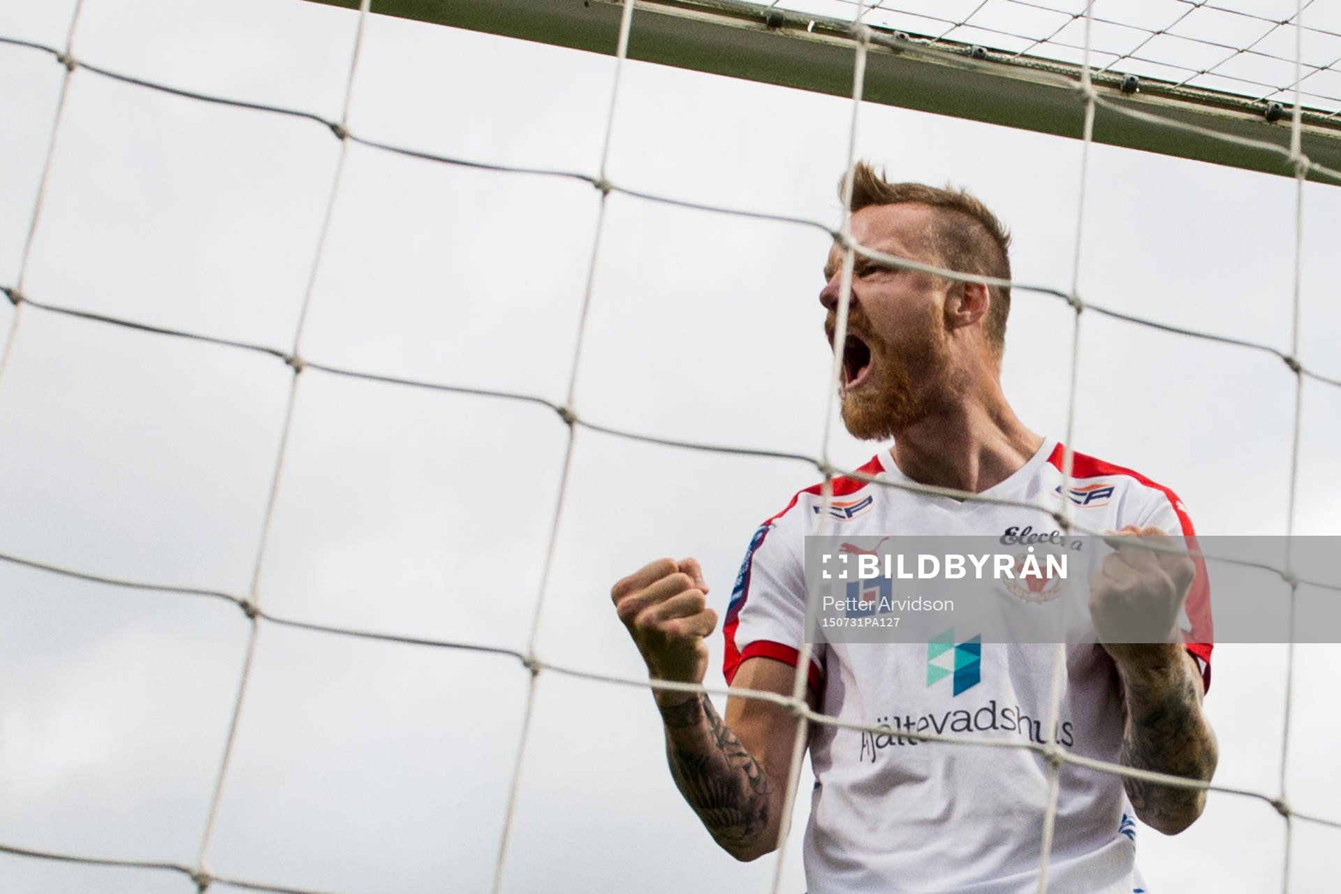 Kalmars Marcus Nilsson jublar