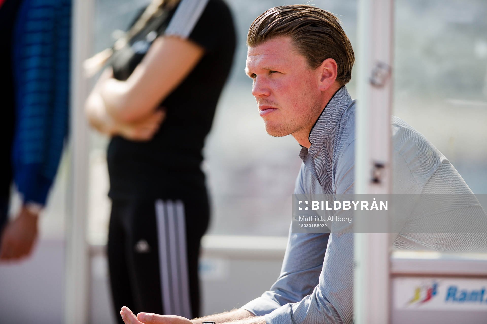 Ängelholms tränare Christian Järdler