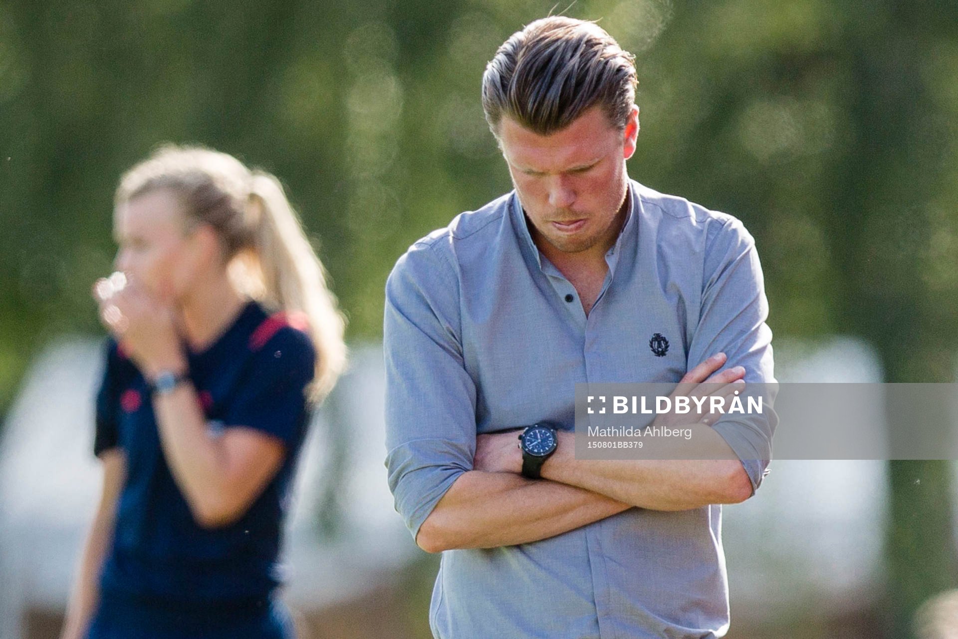 Ängelholms tränare Christian Järdler