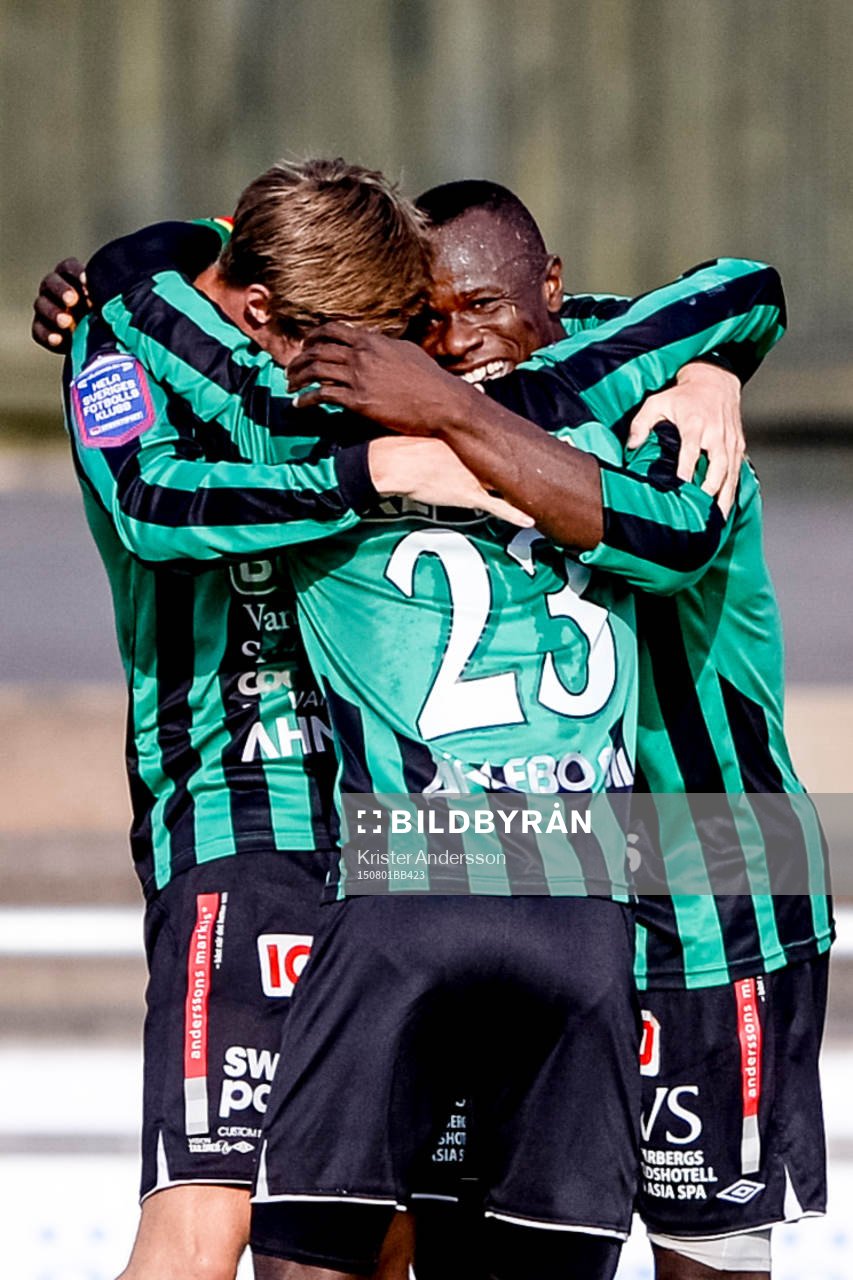 Varbergs Nsima Peter firar 2-0