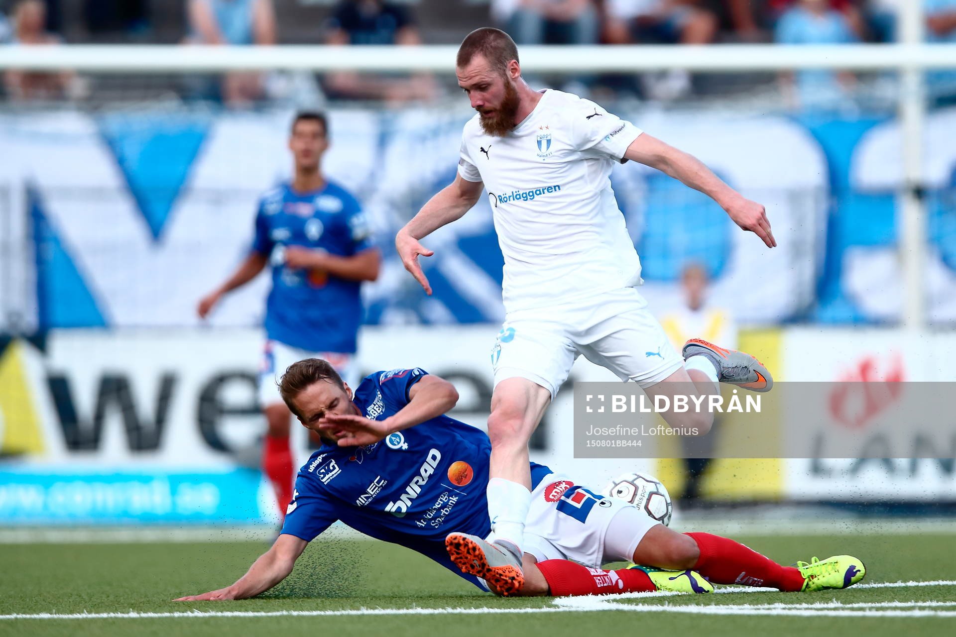 Malmö FFs Jo Inge Berget och Åtvidabergs Hampus Holmgren
