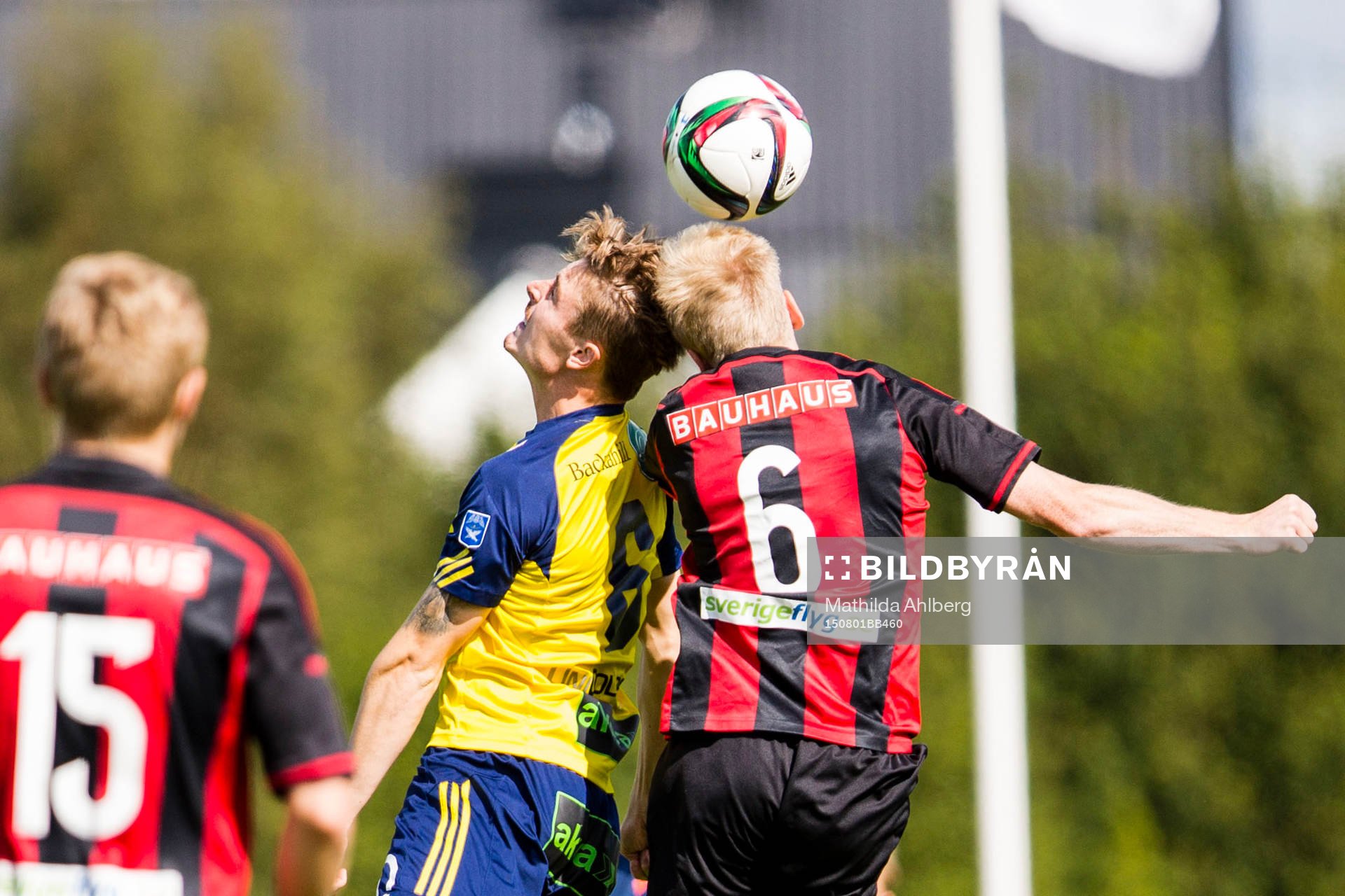 Ängelholms Marcus Bergholtz och Brommapojkarnas Gustav