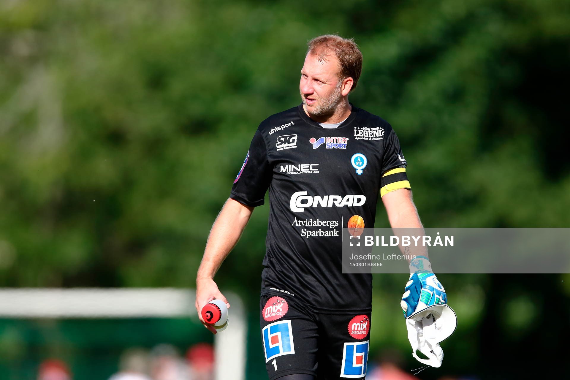 Åtvidabergs målvakt Henrik Gustavsson
