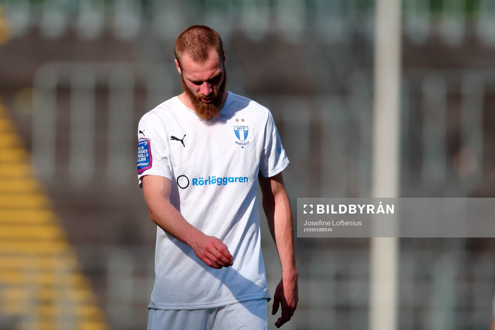 Malmö FFs Jo Inge Berget deppar