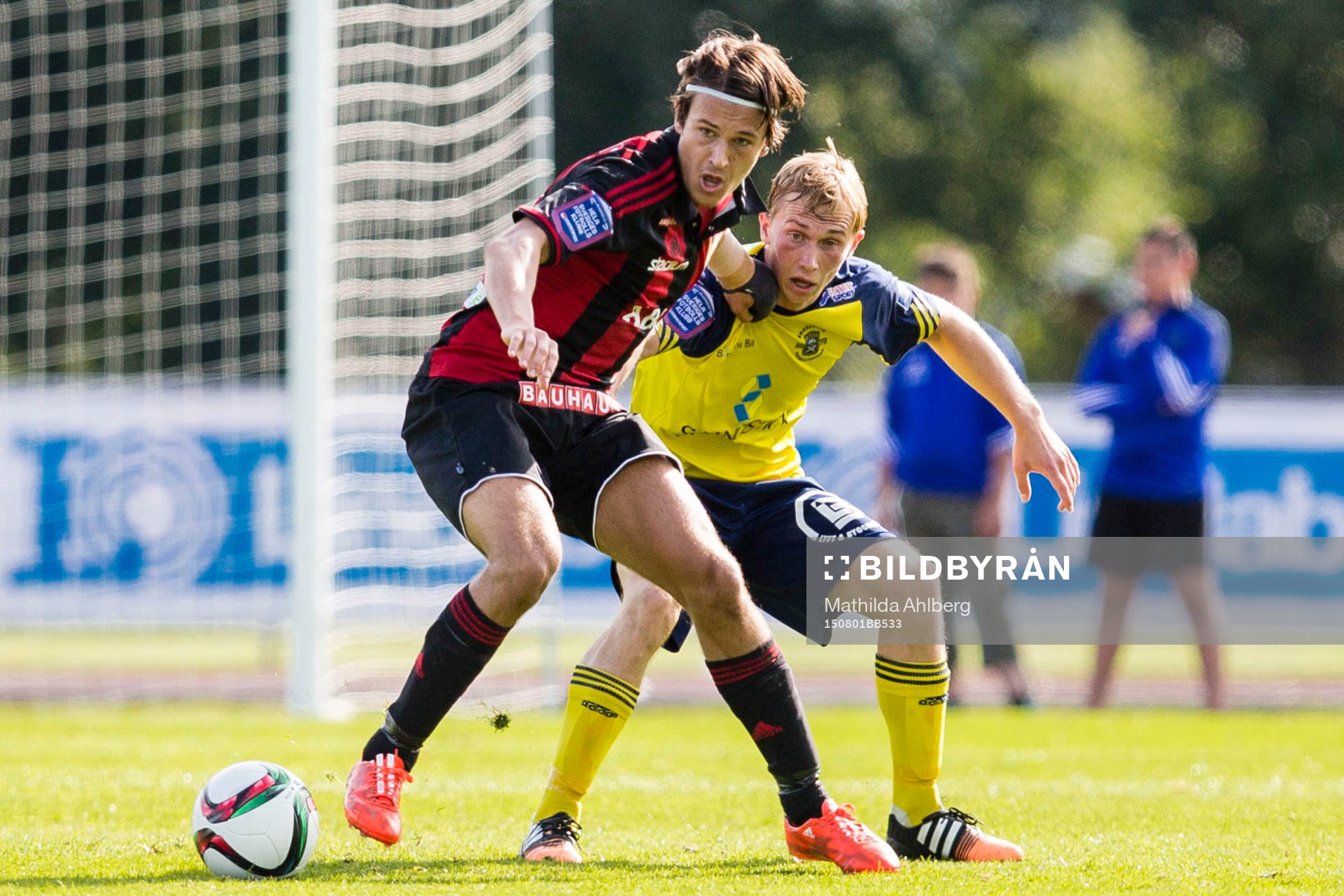 Brommapojkarnas Stefano Vecchia Holmquist och Ängelholms
