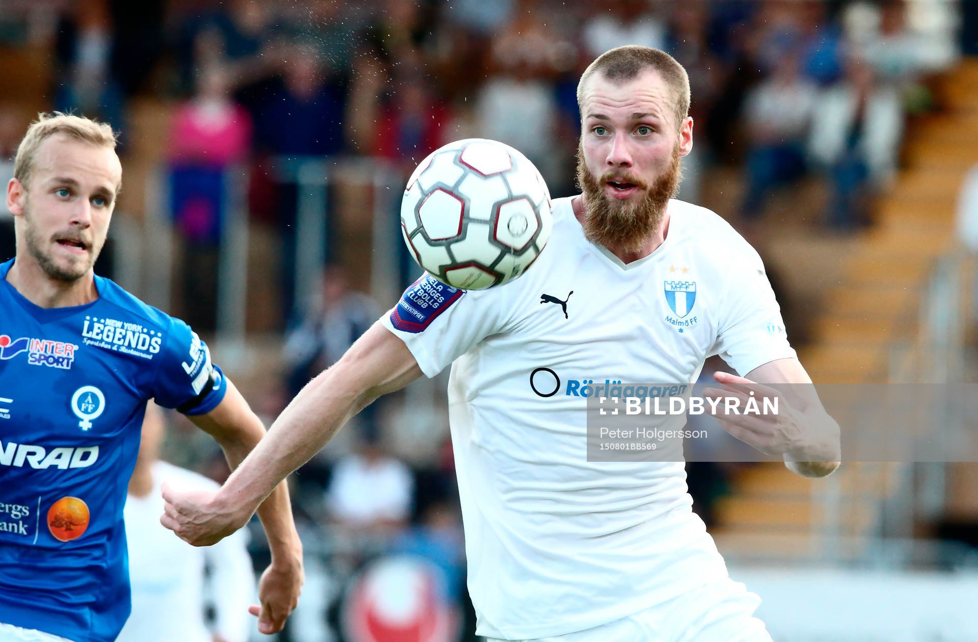 Åtvidabergs Hampus Holmgren och Malmö FFs Jo Inge Berget
