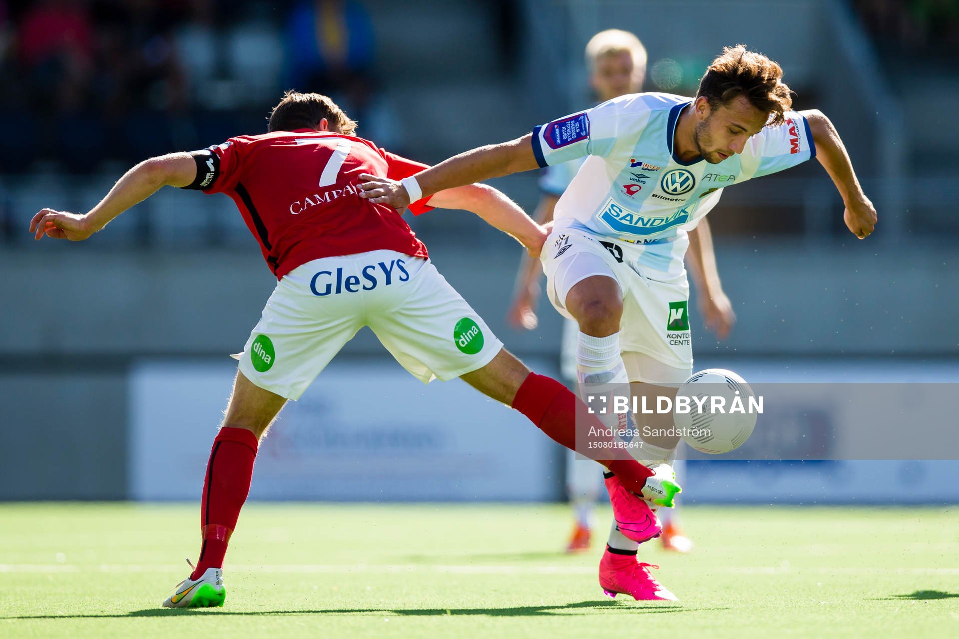Falkenbergs David Svensson och Gefles Dardan Mustafa