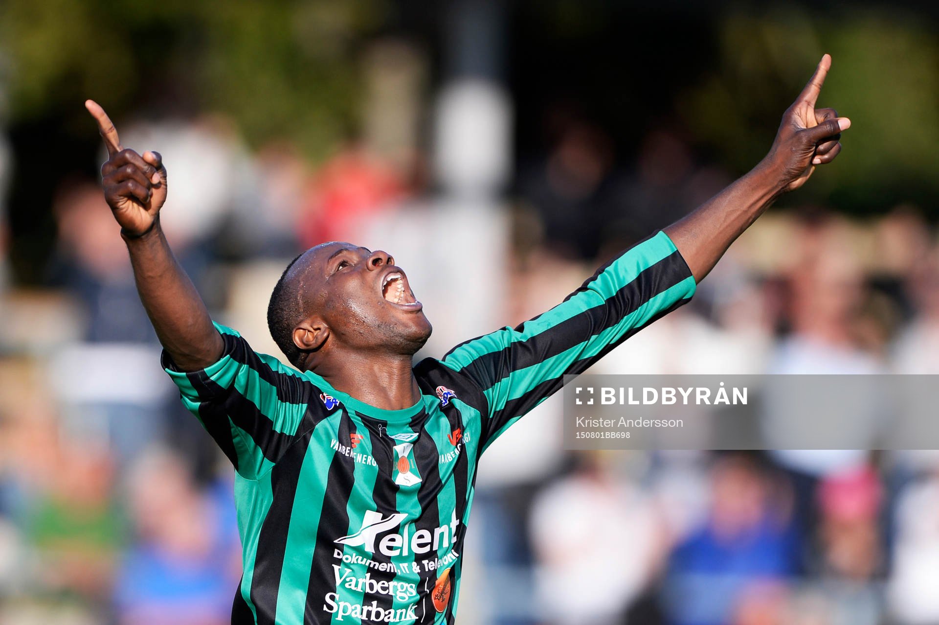 Varbergs Nsima Peter firar 4-0l