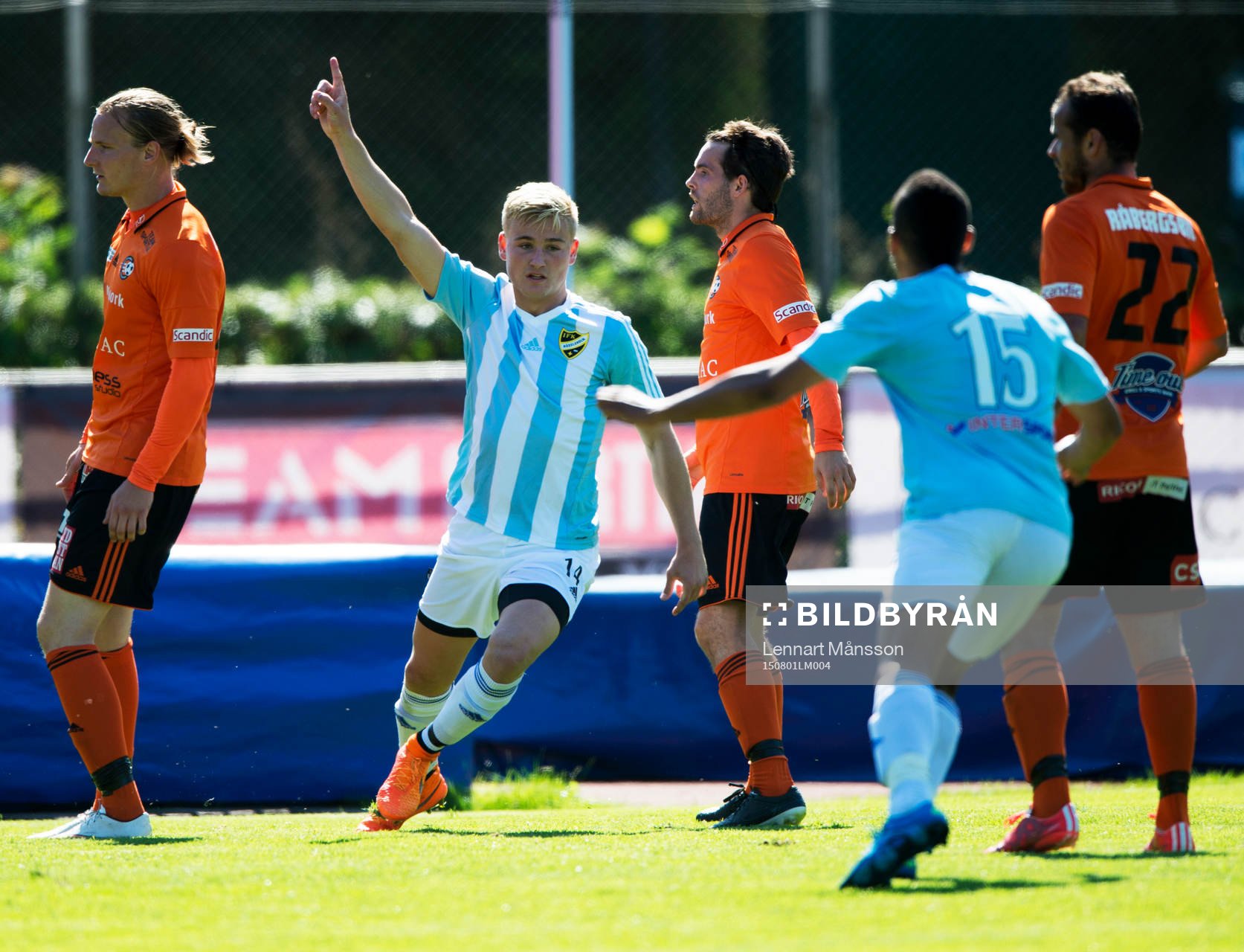i matchen i division 2 mellan Karlskrona och IFK