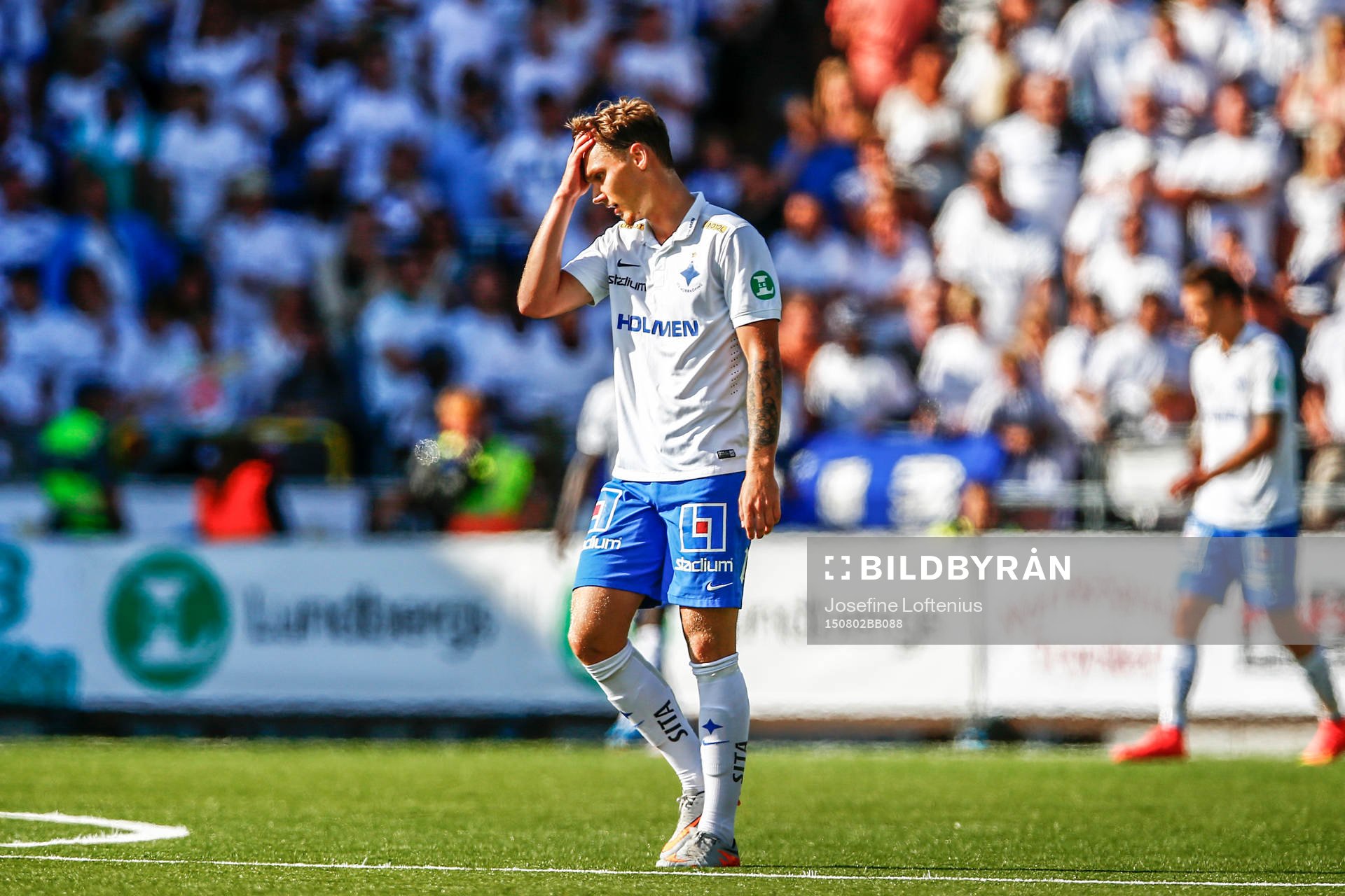 Norrköpings Linus Wahlqvist deppar