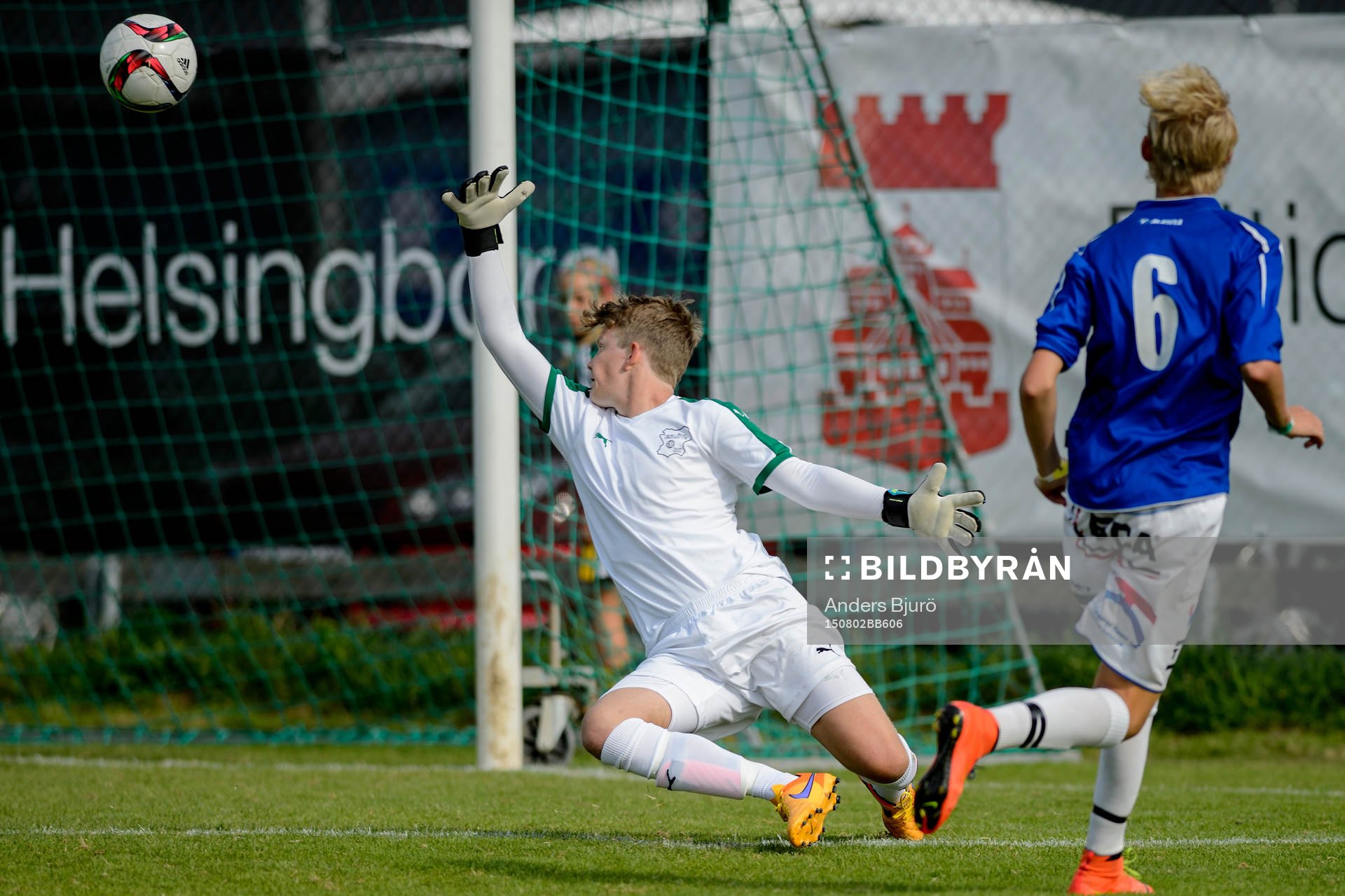 under finalen i fotbollsmatchen i Eskilscupen pojkar P16