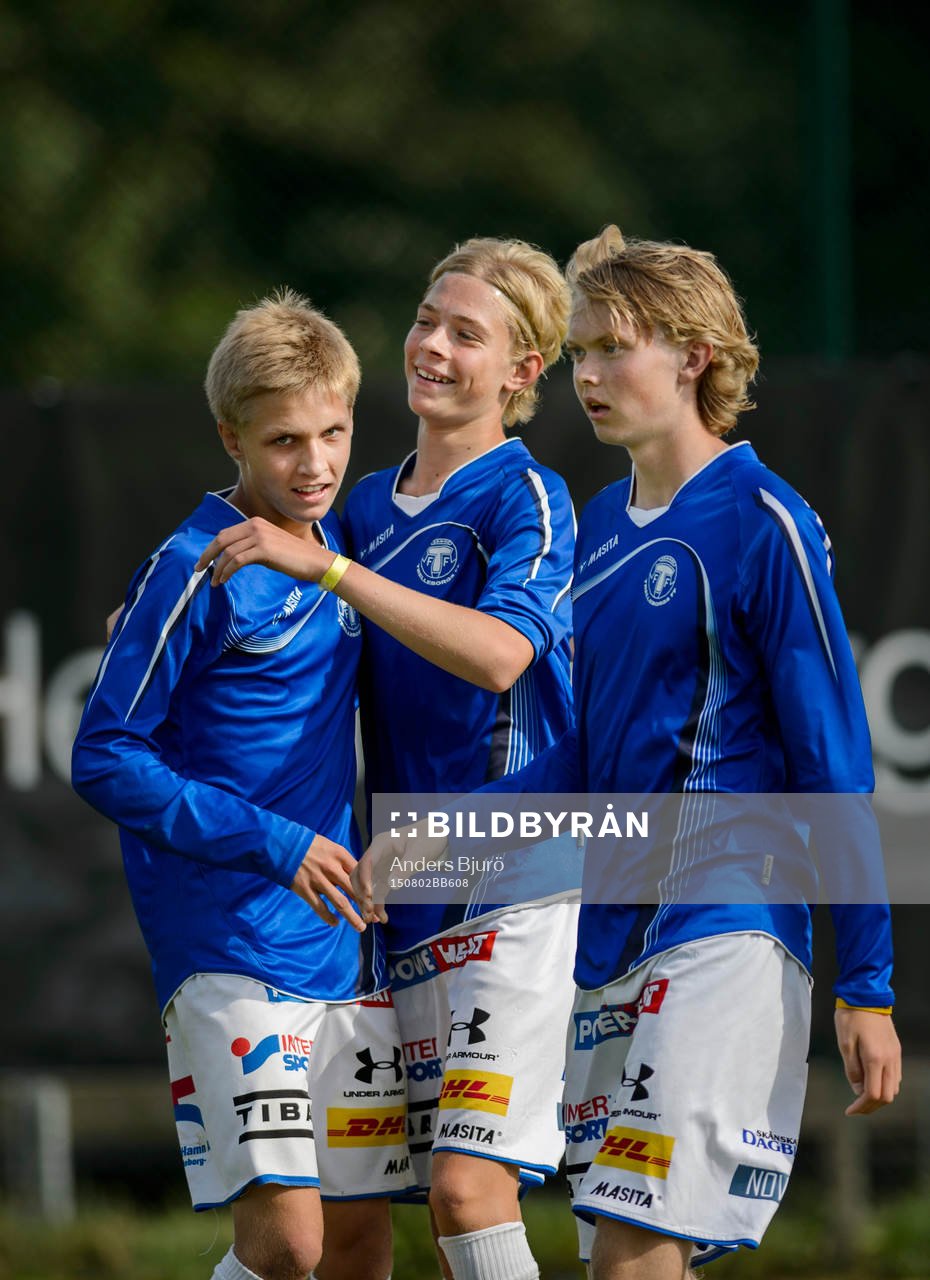 under finalen i fotbollsmatchen i Eskilscupen pojkar P16