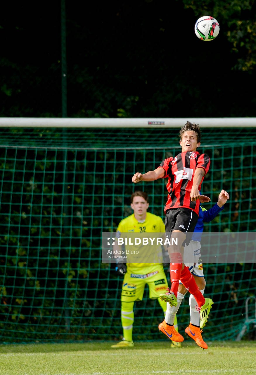 under finalen i fotbollsmatchen i Eskilscupen pojkar P16