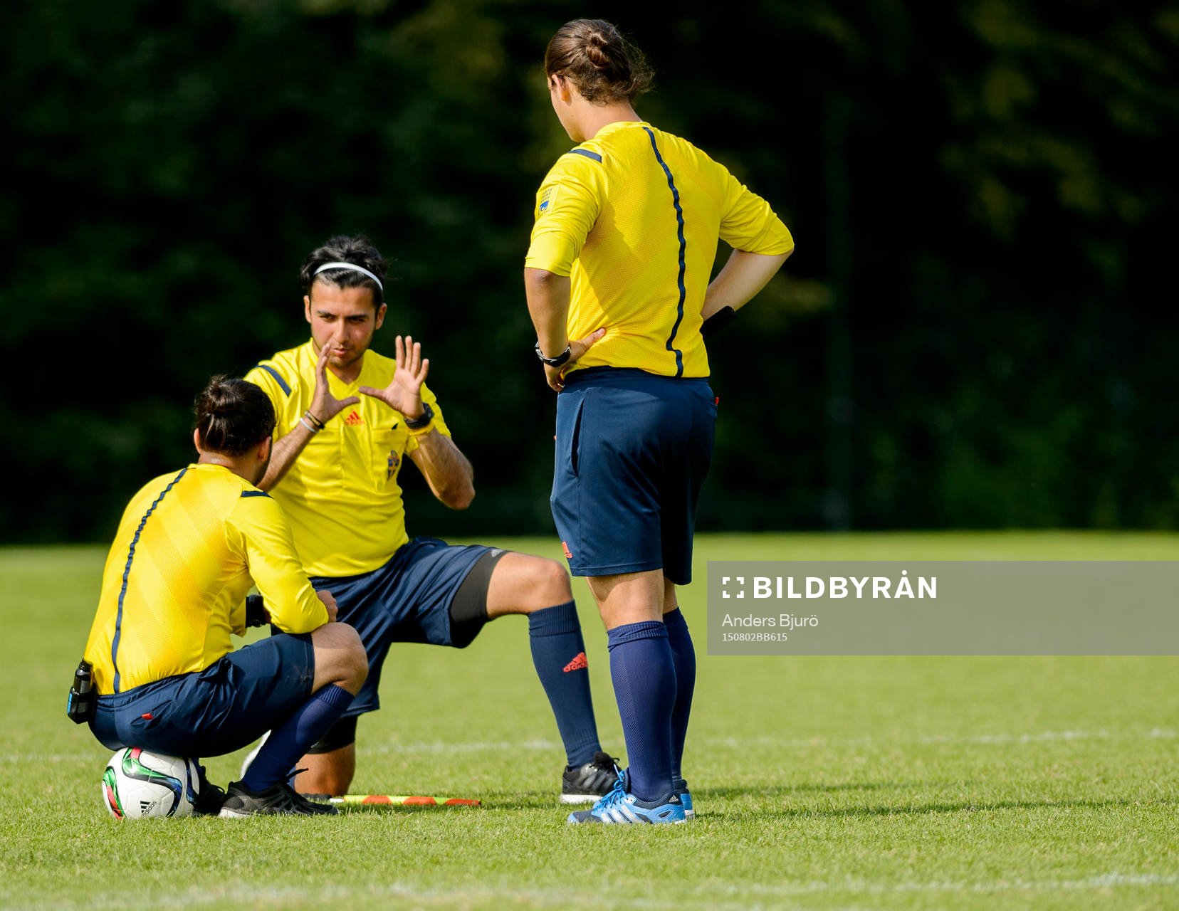 under finalen i fotbollsmatchen i Eskilscupen pojkar P16