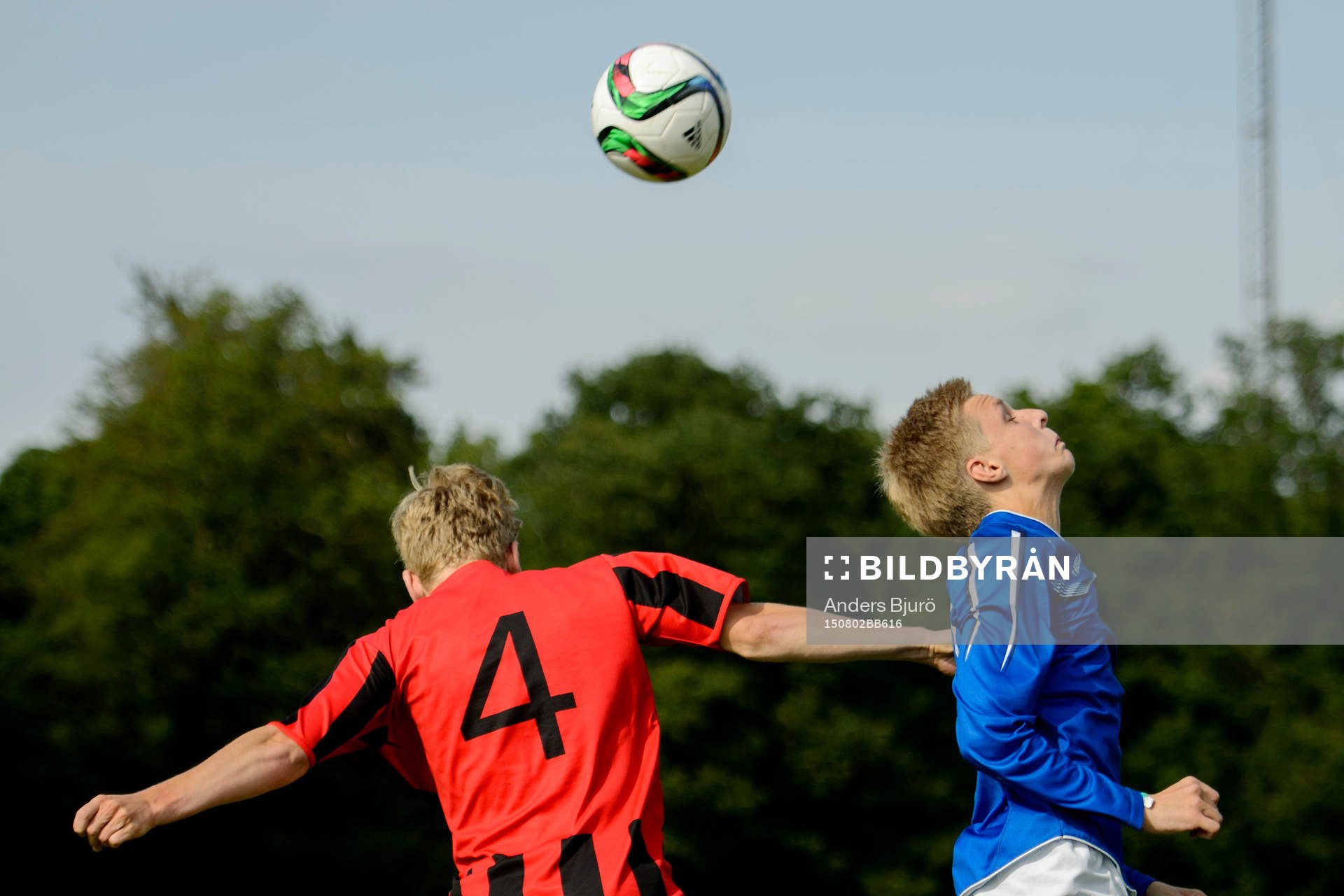 under finalen i fotbollsmatchen i Eskilscupen pojkar P16