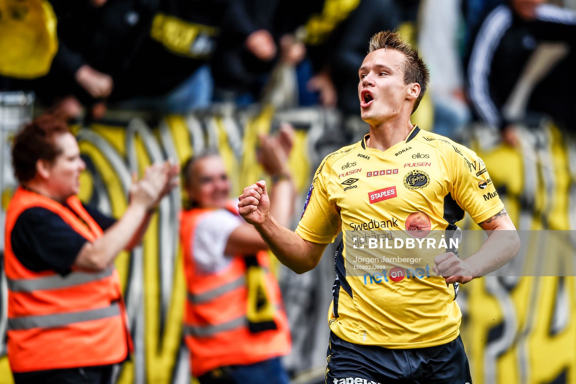 Elfsborgs Viktor Prodell jublar