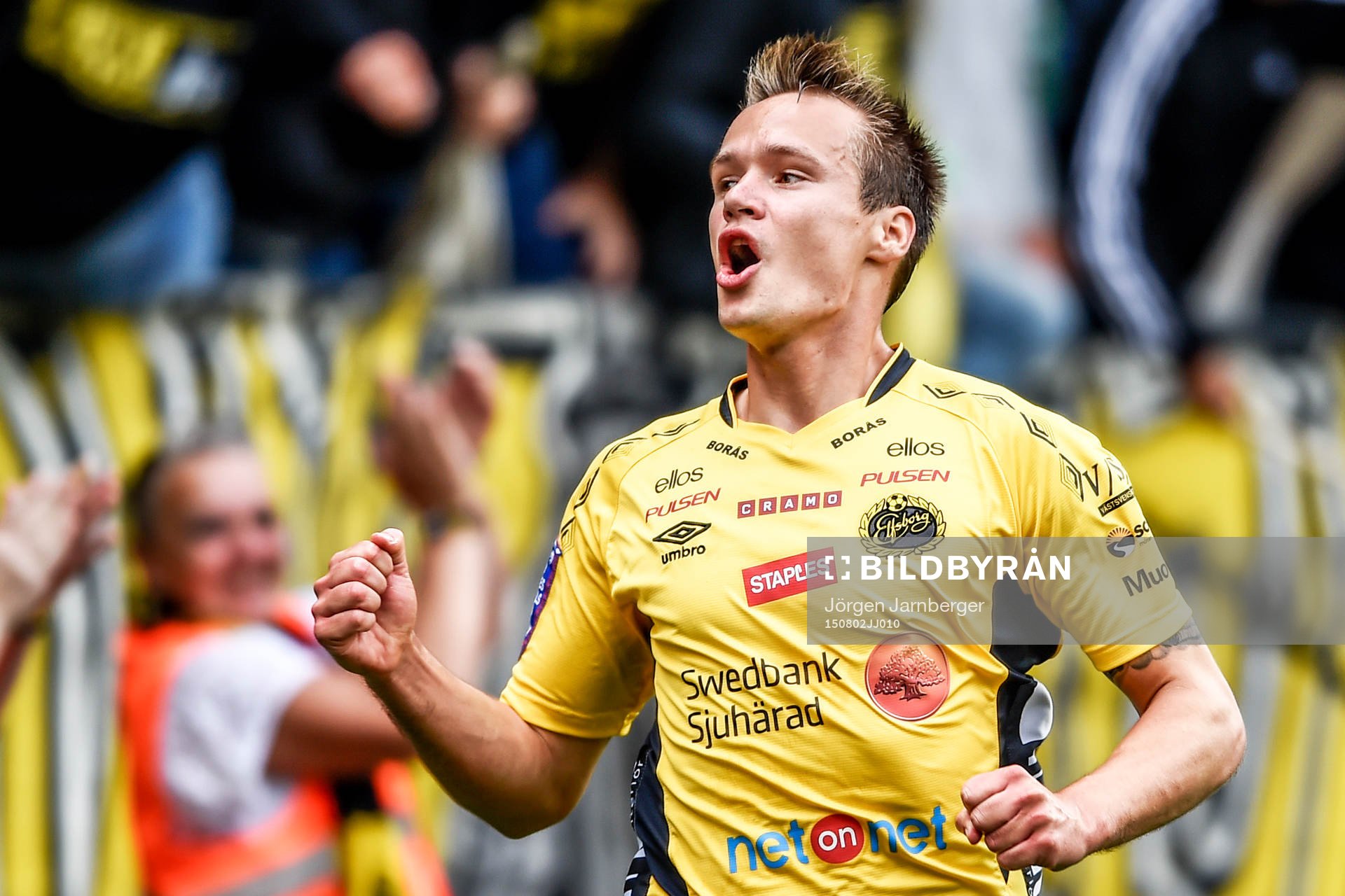 Elfsborgs Viktor Prodell jublar