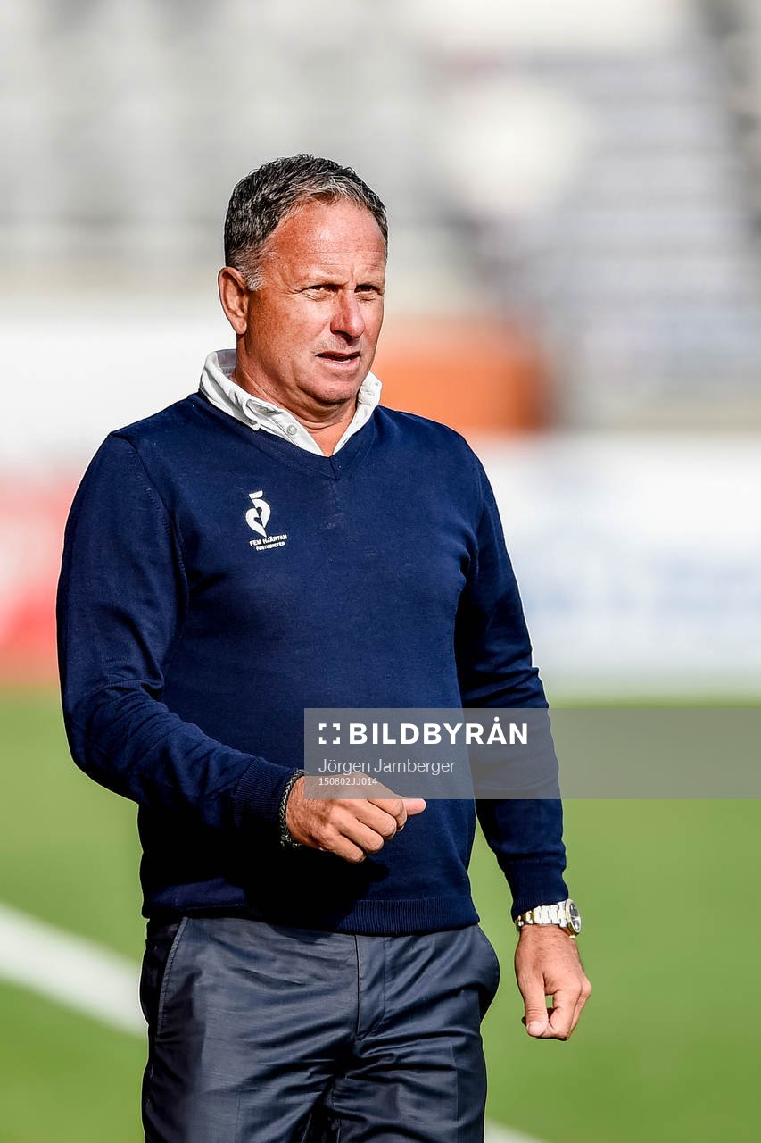 Halmstads tränare Janne Jönsson