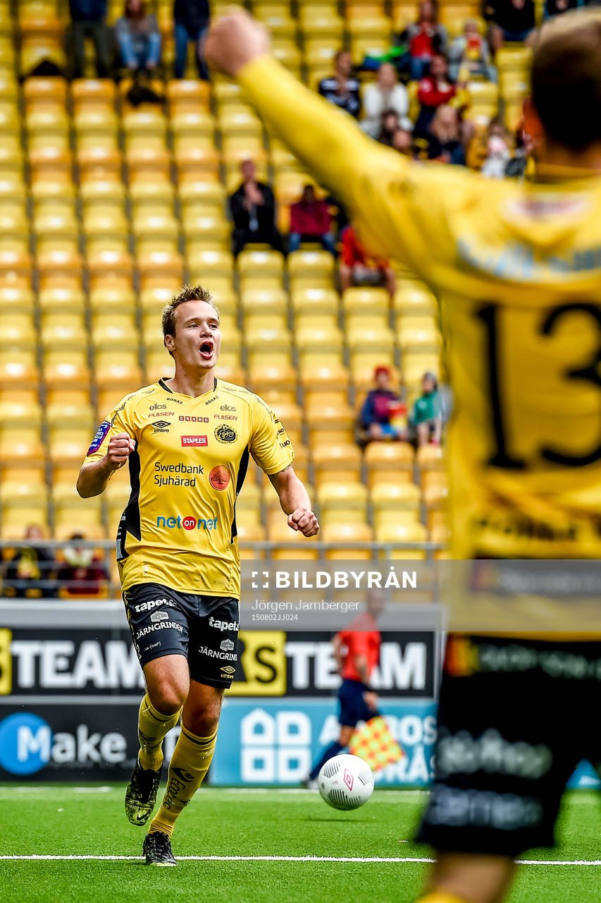 Elfsborgs Viktor Prodell jublar