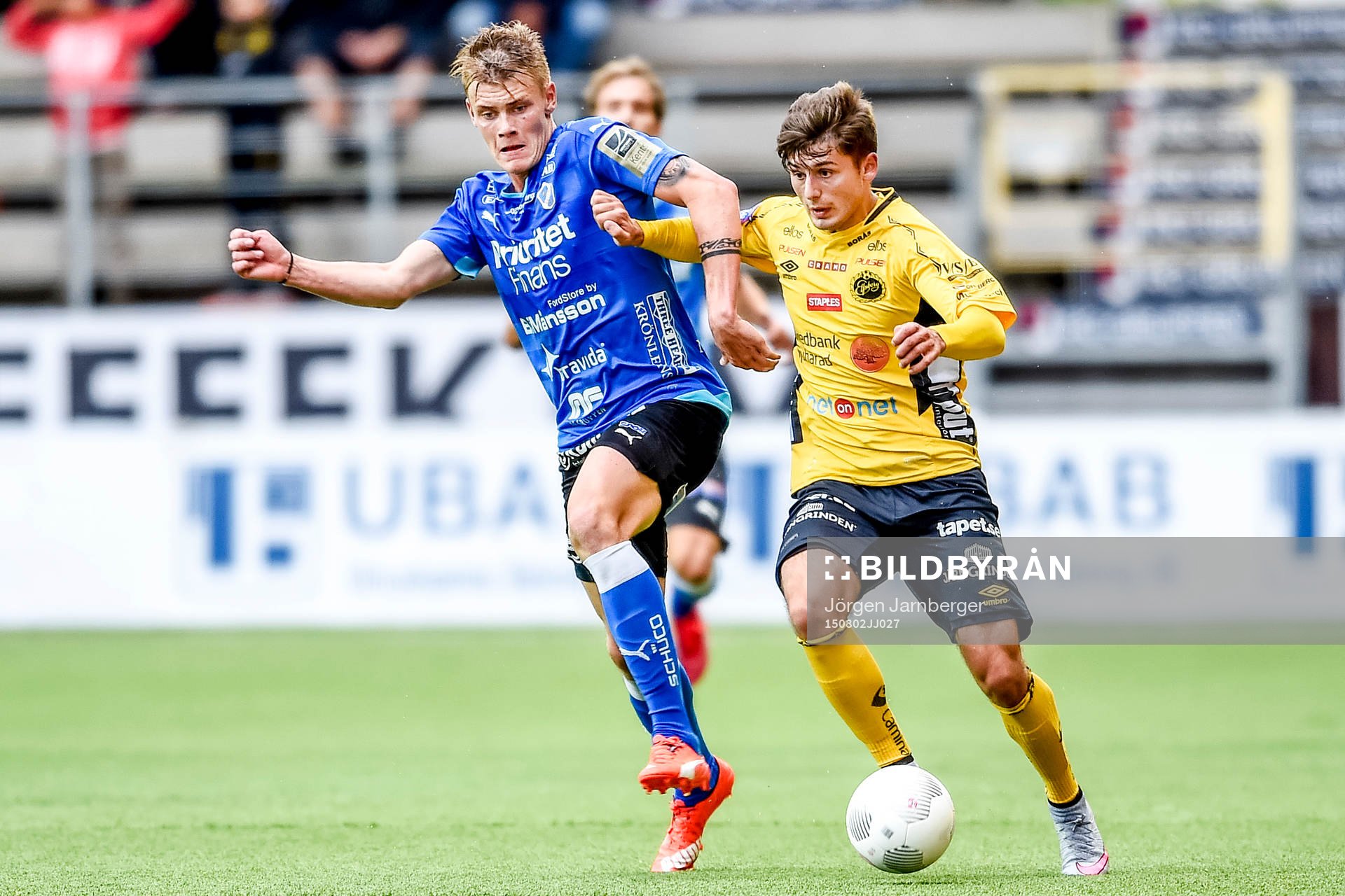 Halmstads Eric Smith och Elfsborgs Arber Zeneli