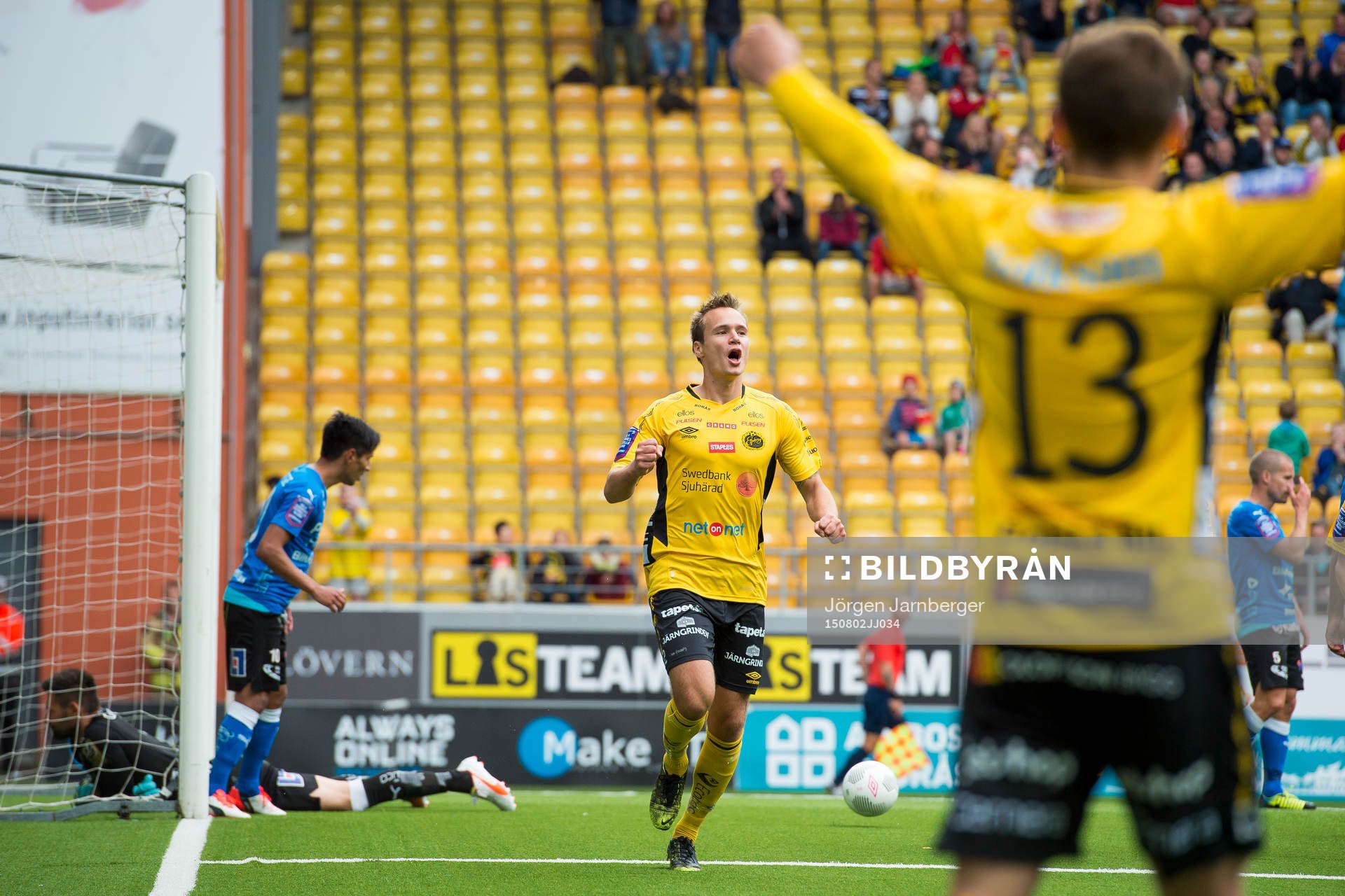 Elfsborgs Viktor Prodell jublar