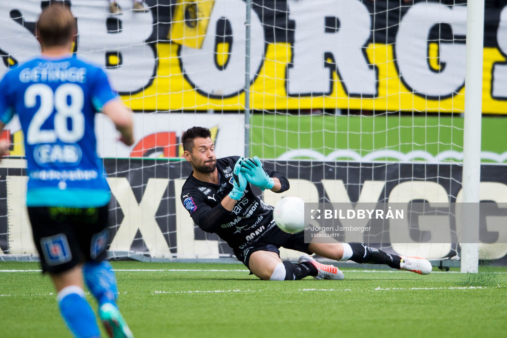 Halmstads målvakt Stojan Lukic