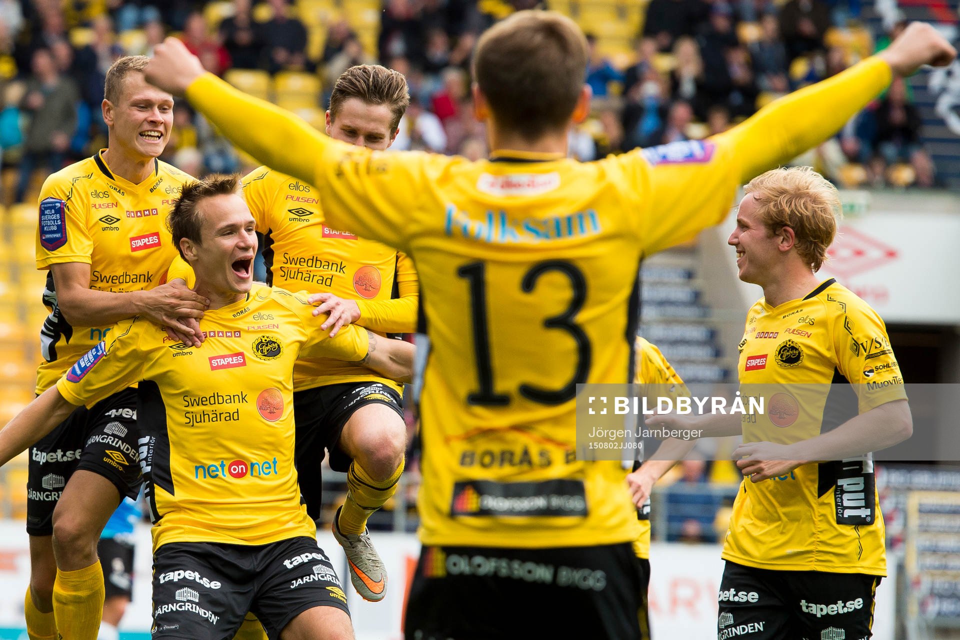 Elfsborgs Viktor Prodell jublar