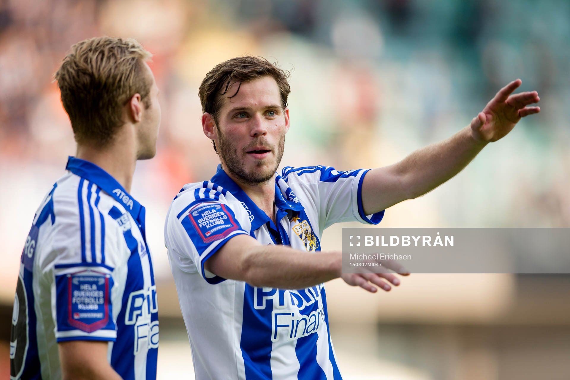 IFK Göteborgs Gustav Engvall och Emil Salomonsson