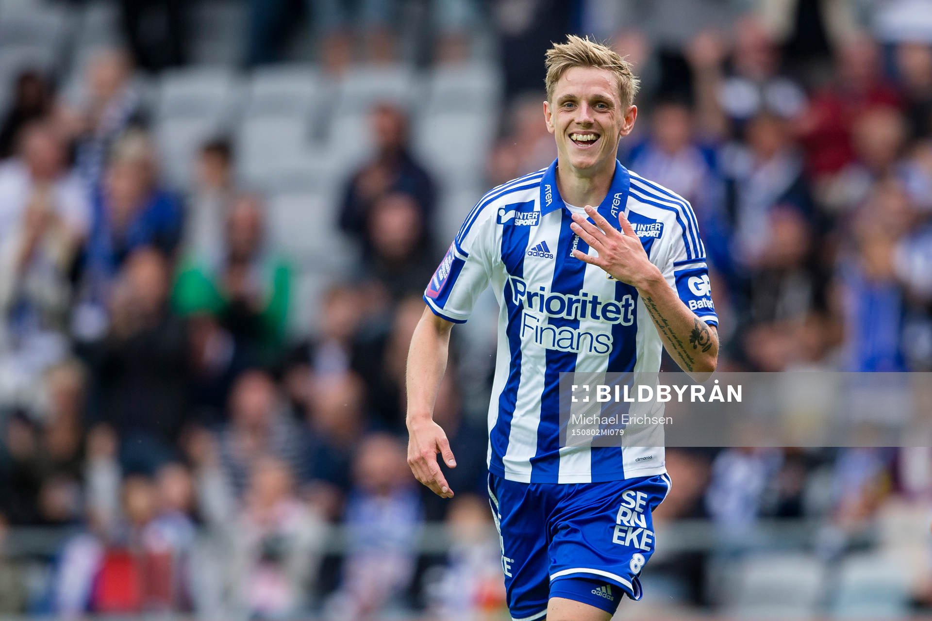 IFK Göteborgs Sören Rieks jublar