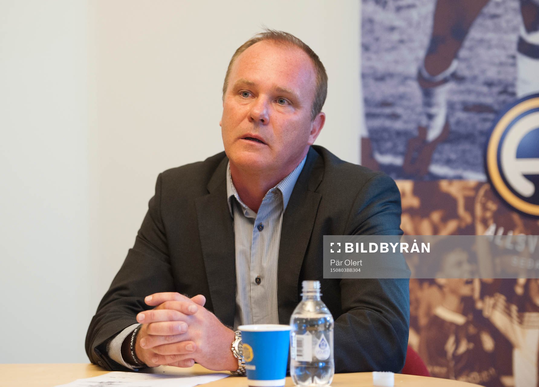 Sundsvalls tränare Roger Franzén
