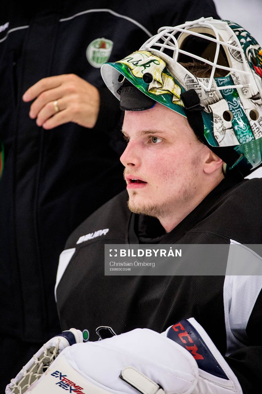Målvakten Oscar Dansk