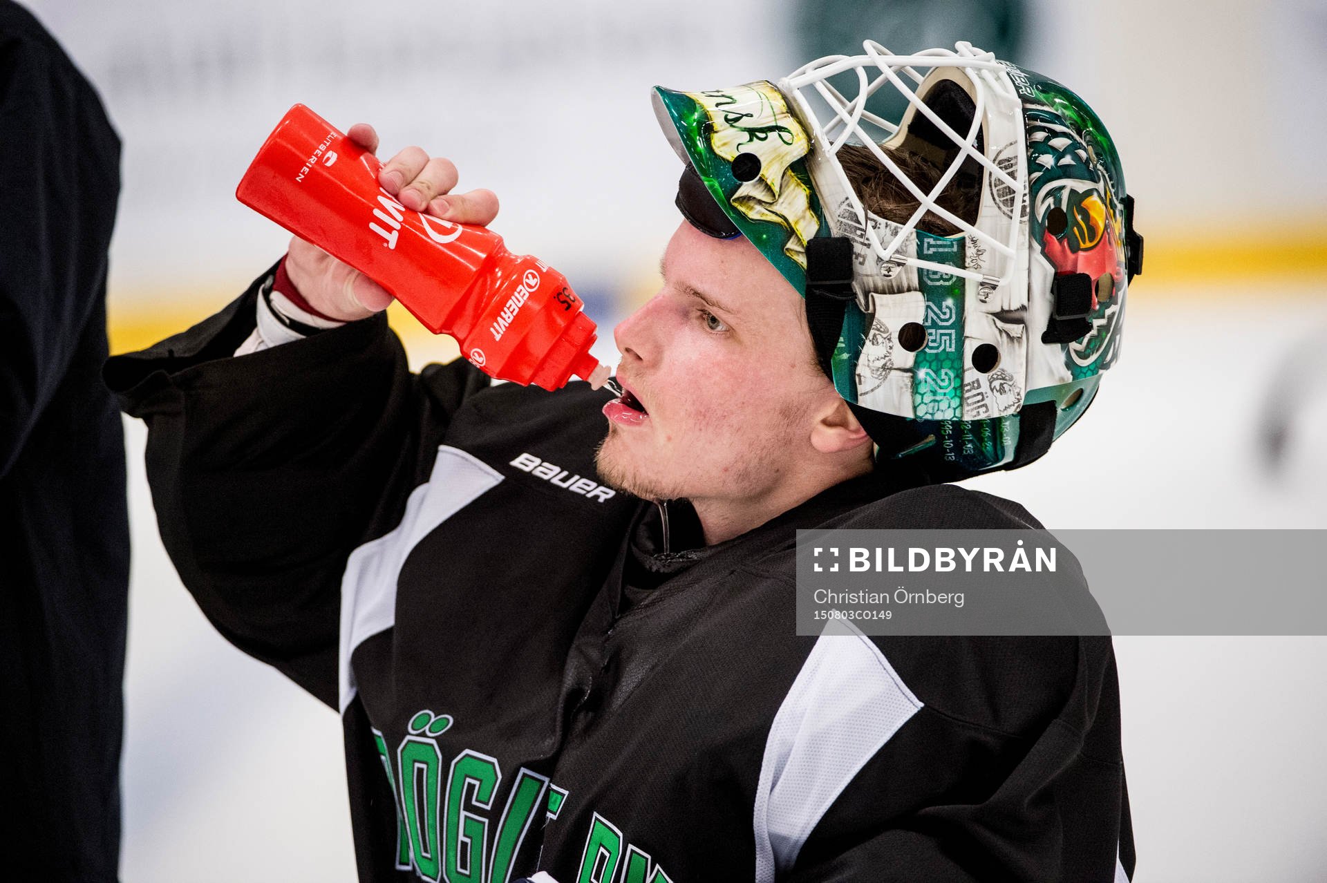 Målvakten Oscar Dansk