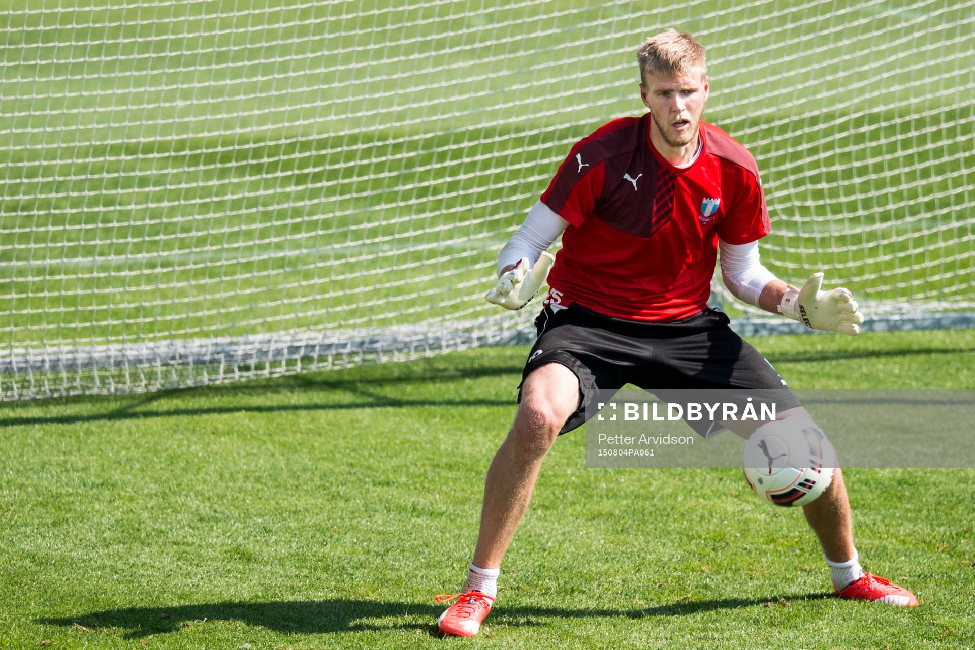 Malmö FFs målvakt Fredrik Andersson