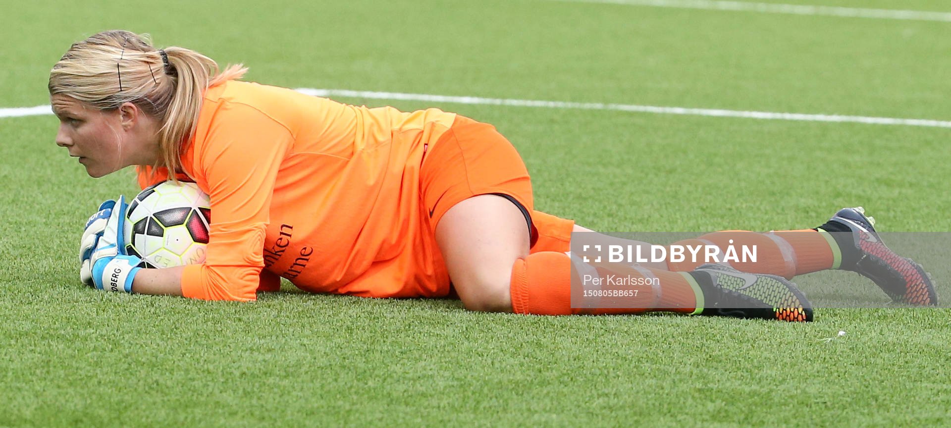 Eskilstuna Uniteds Målvakt Emelie Lundberg