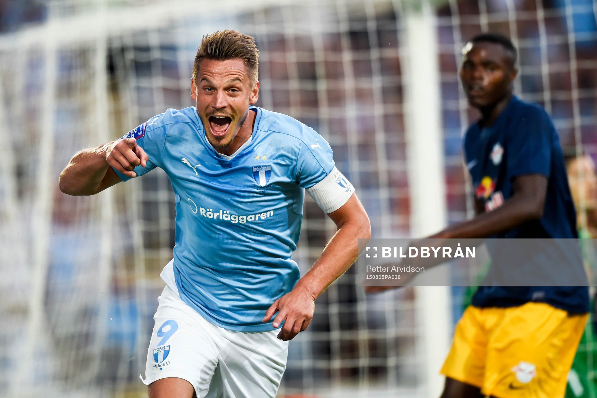 Malmö FFs Markus Rosenberg jublar
