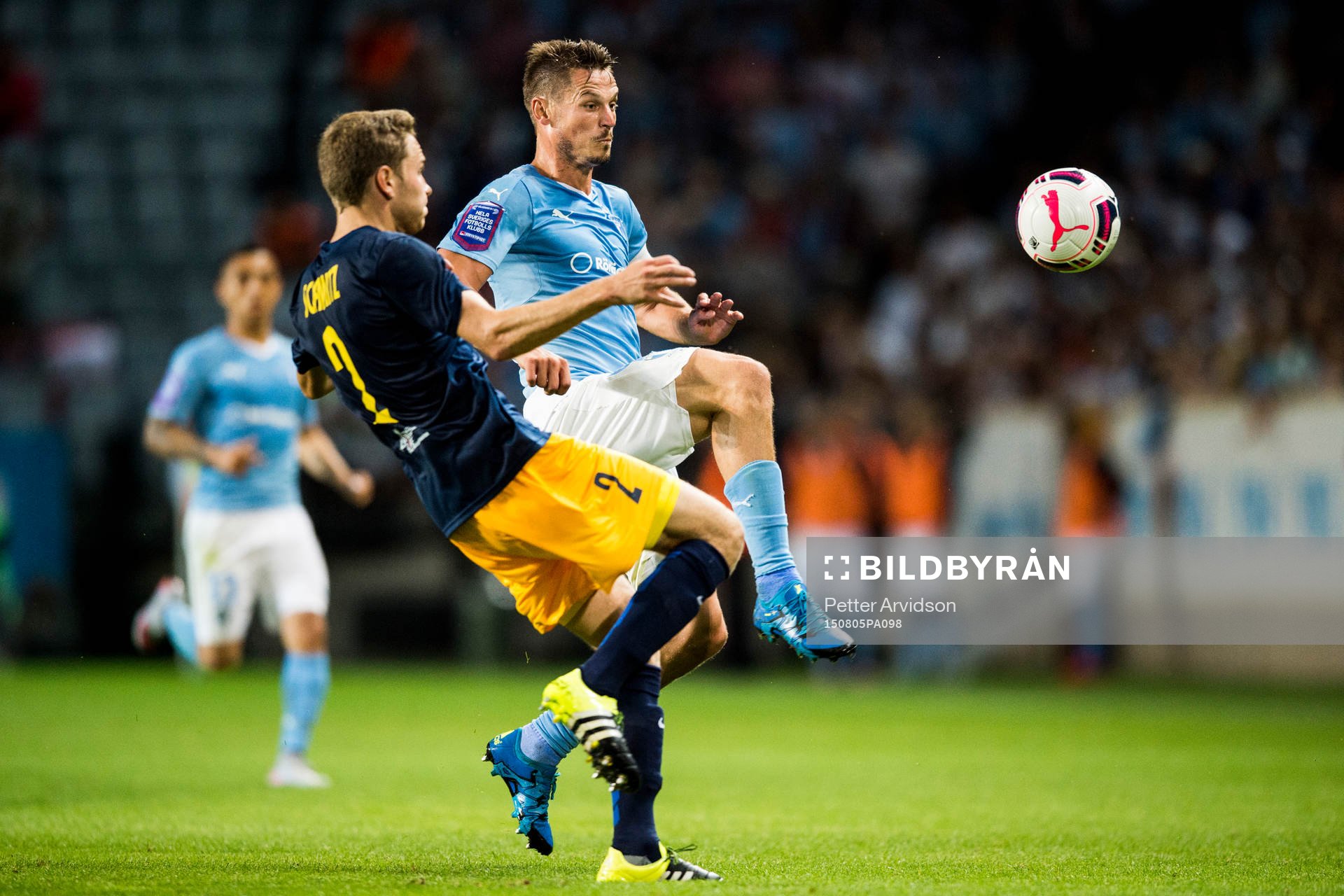 Malmö FFs Markus Rosenberg och Salzburgs Benno Schmitz