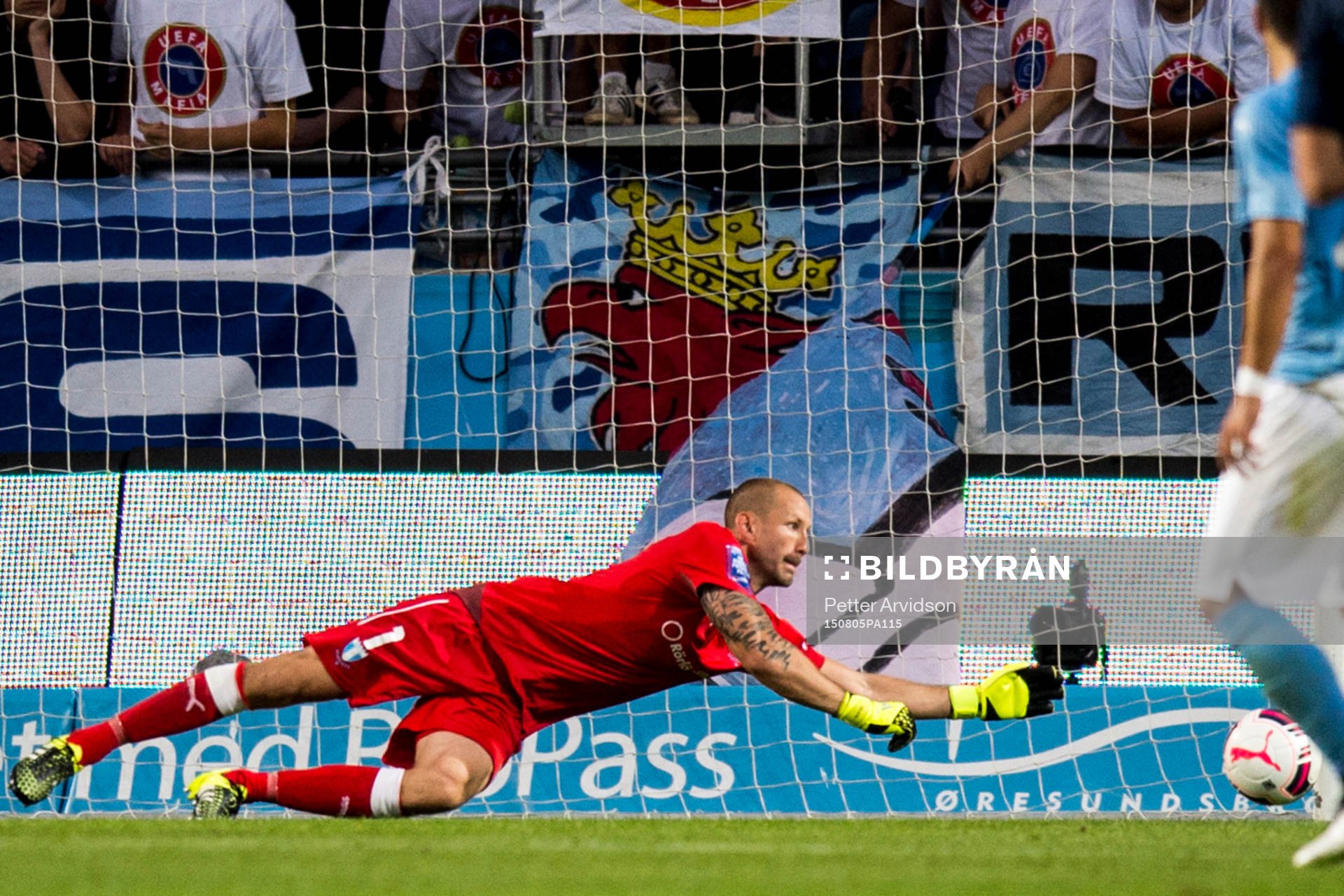 Malmö FFs målvakt Johan Wiland