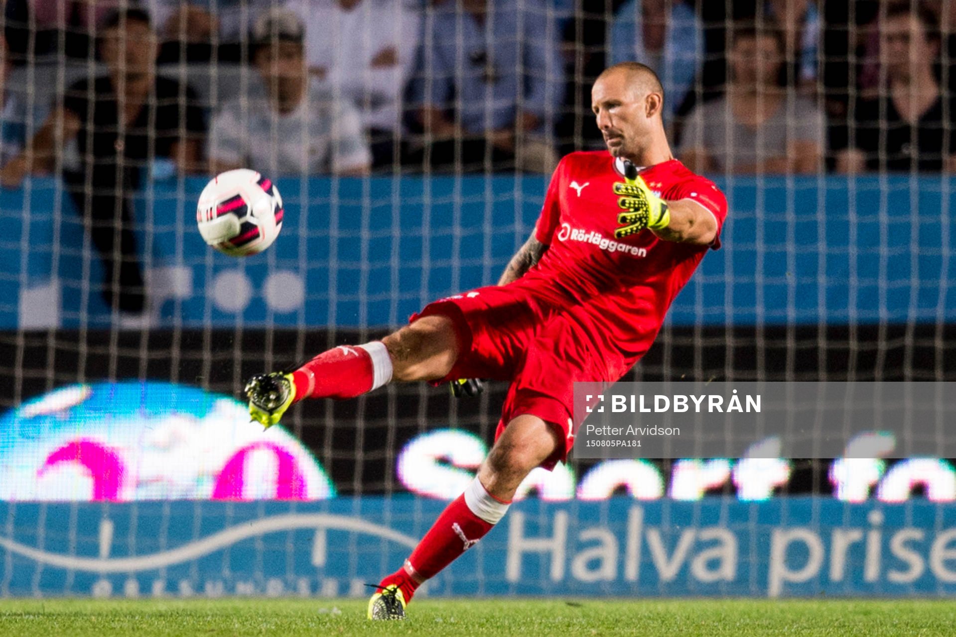 Malmö FFs målvakt Johan Wiland